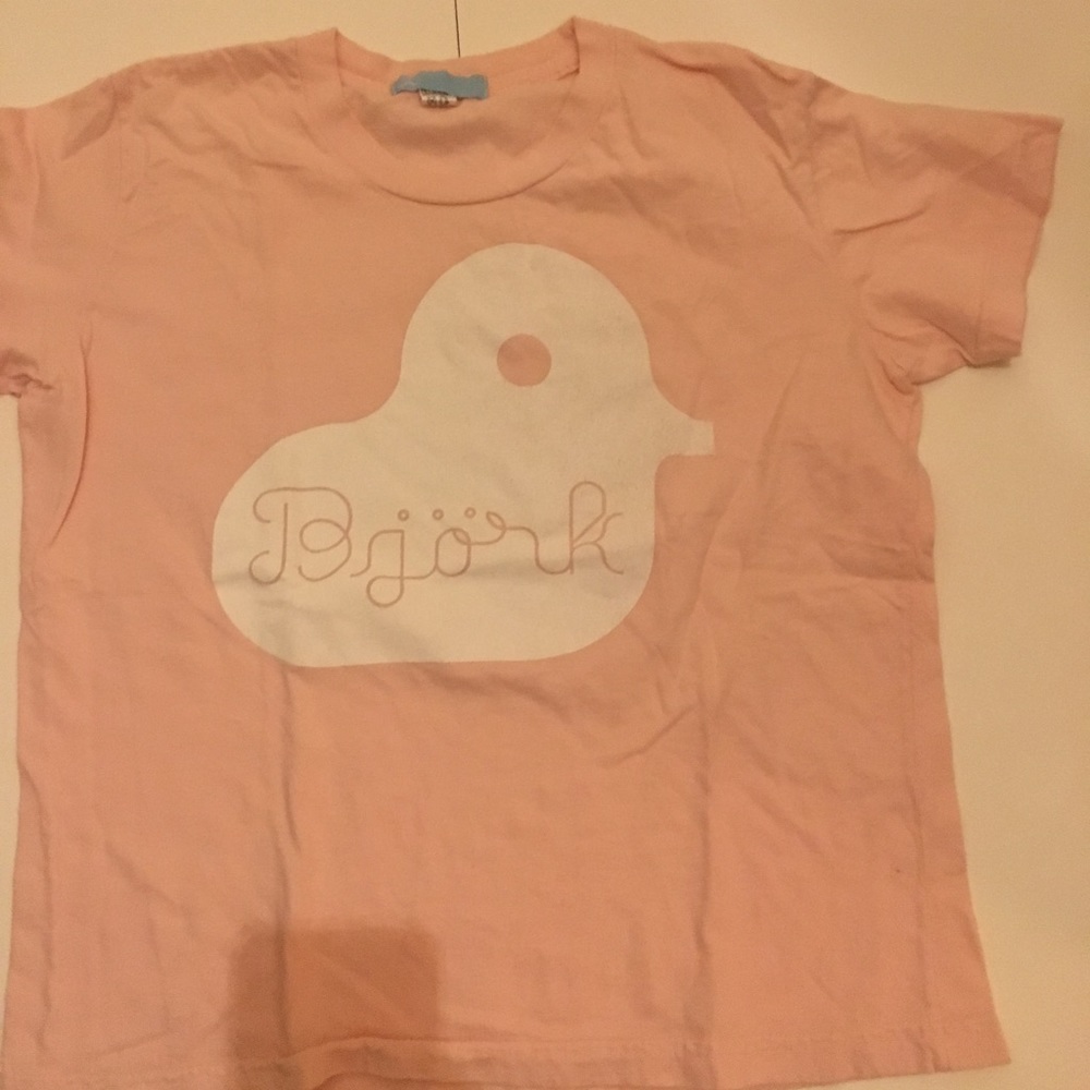 Bjork Baby Pink Tee